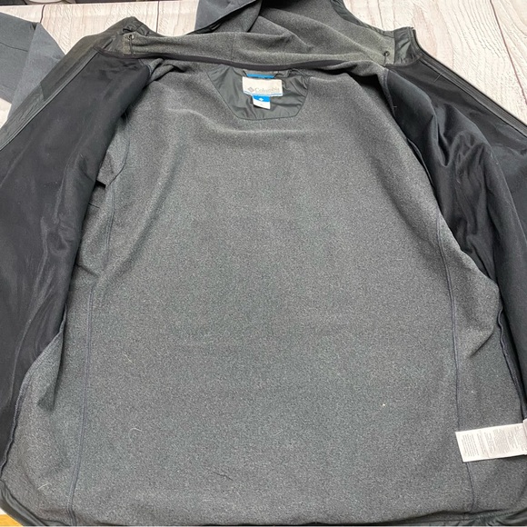 Columbia Men's Gray lightweight Hooded winter Jacket XL - Picture 10 of 15